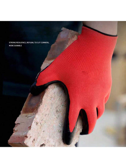 12/8/4 Pairs/Pack, Multifunctional Work Gloves Gardening Gloves and Heavy Duty Work Gloves